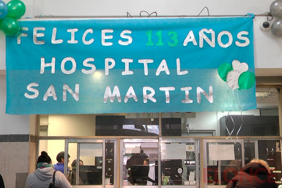 Hospital San Mart&iacute;n de Paran&aacute; celebr&oacute; 113 años de vida institucional (foto Elonce)