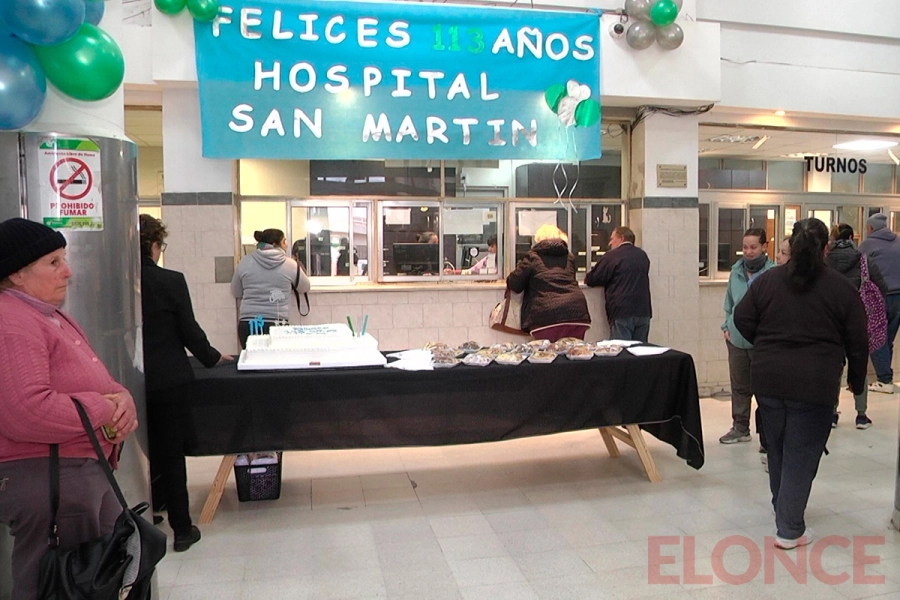 Hospital San Mart&iacute;n de Paran&aacute; celebr&oacute; 113 a&ntilde;os de vida institucional (foto Elonce)