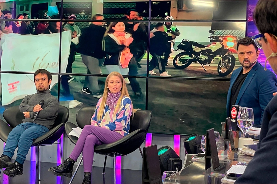 Emanuel Ledesma y Amaru M&eacute;ndez. Foto: Elonce.