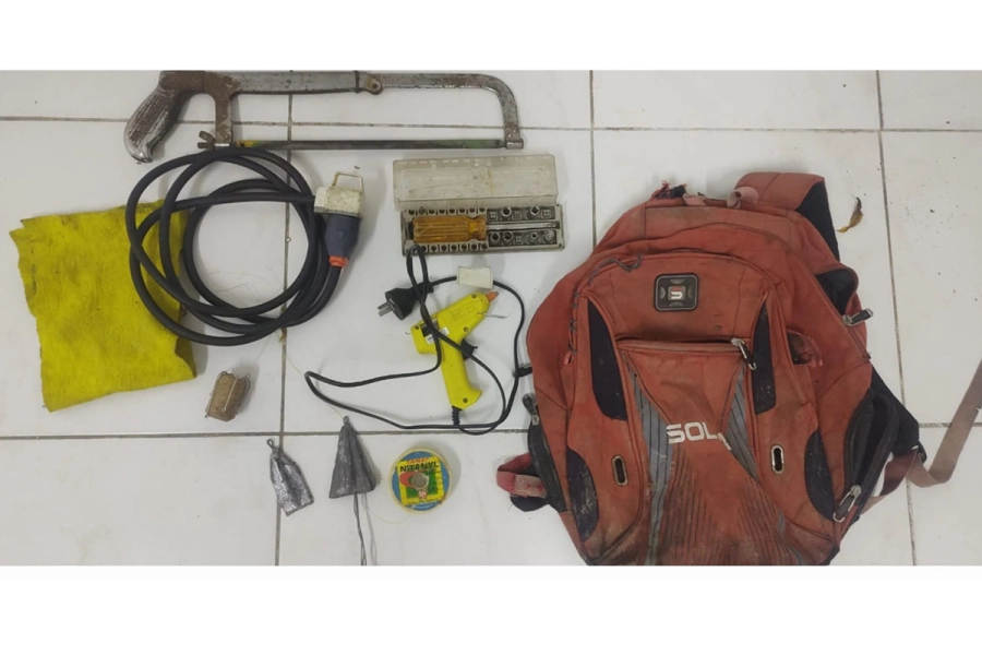 Venta sospechosa detectada por las c&aacute;maras de seguridad (foto Polic&iacute;a de Entre R&iacute;os)