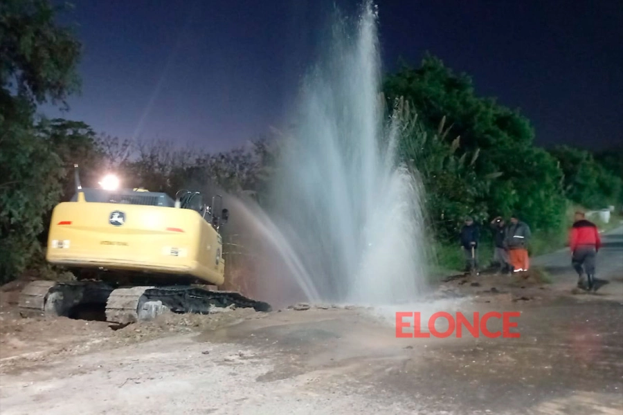 El momento en que empezaban los trabajos.