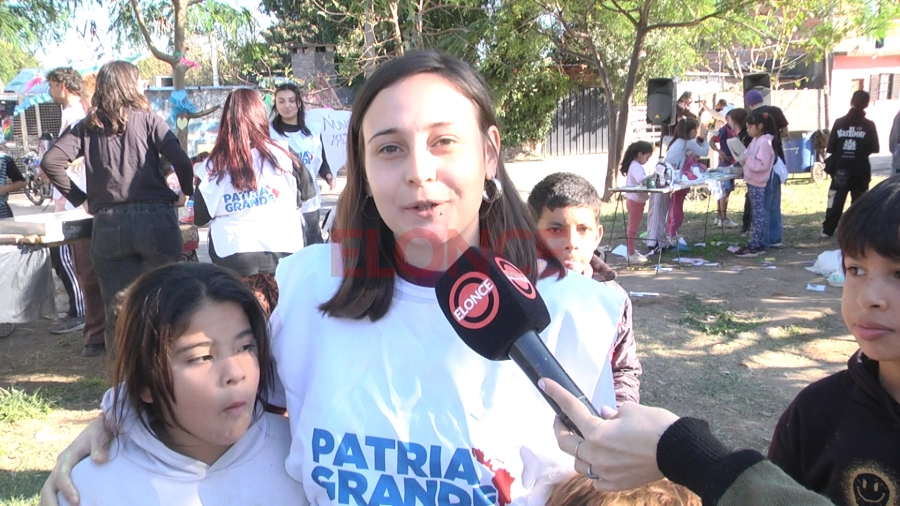 Integrante de Patria Grande. Foto: Elonce.