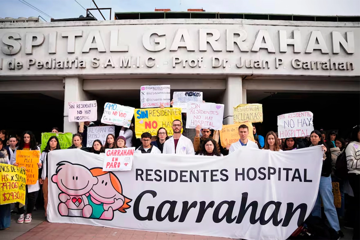 Siguen las medidas de fuerza en el Garrahan Siguen las medidas de fuerza en el Garrahan