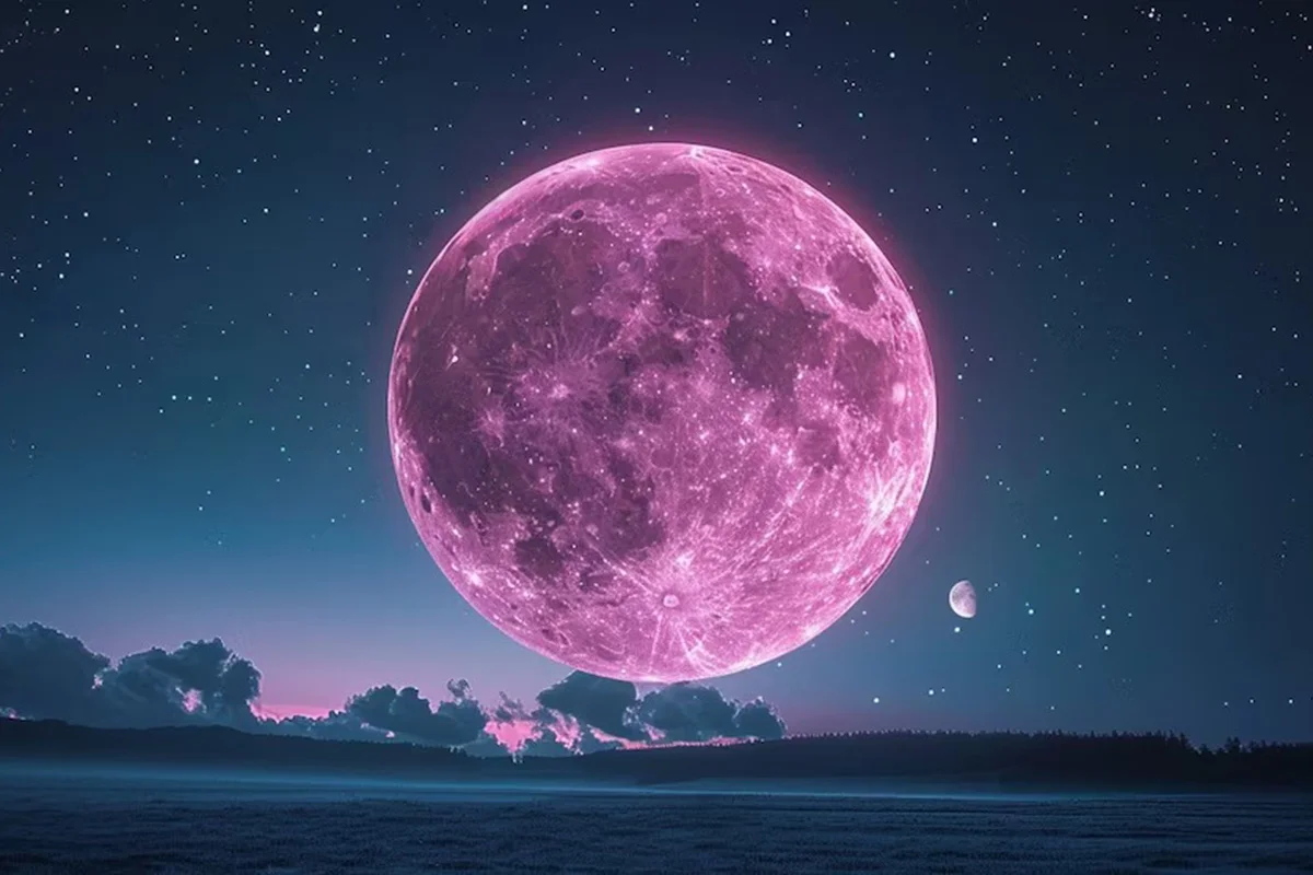 La Luna de Fresa se verá en Argentina.