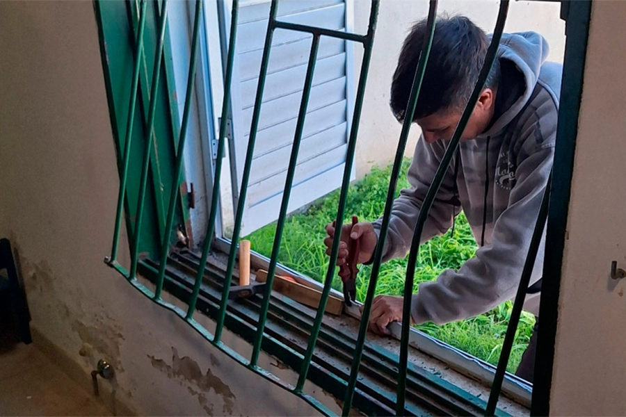 Robaron otra vez en un jard&iacute;n de infantes de Concepci&oacute;n del Uruguay (foto 03442)