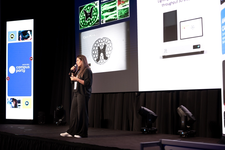 Disertantes en Campus Party (foto Gobierno de Entre R&iacute;os)