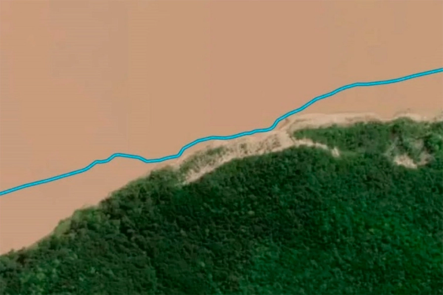 Advierten sobre el riesgo para kayakistas por el paso de buques frente a la costa de Paran&aacute; (foto A Remarla kayaks y SUP)