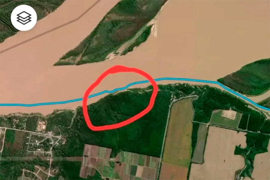 Advierten sobre el riesgo para kayakistas por el paso de buques frente a la costa de Paran&aacute; (foto A Remarla kayaks y SUP)