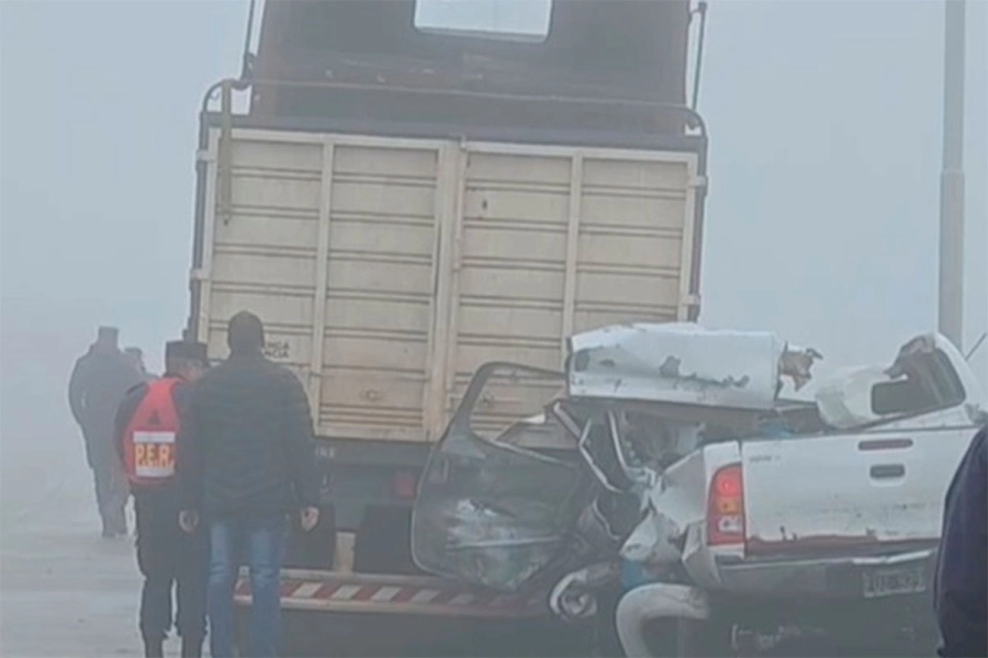 Fatal accidente en Ruta 14