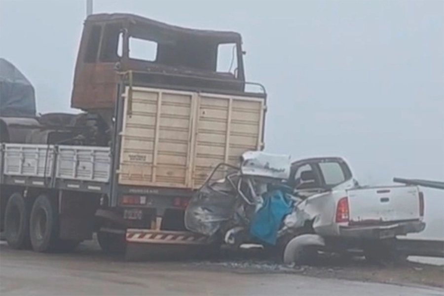 Fatal accidente en Ruta 14