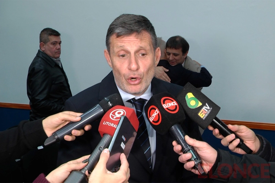 Luciano Filipuzzi, rector de UADER (foto Elonce)