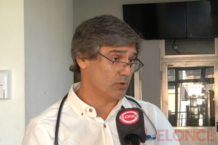 Jefe del servicio de Cardiolog&iacute;a del hospital, Dr. Fernando Olmedo.