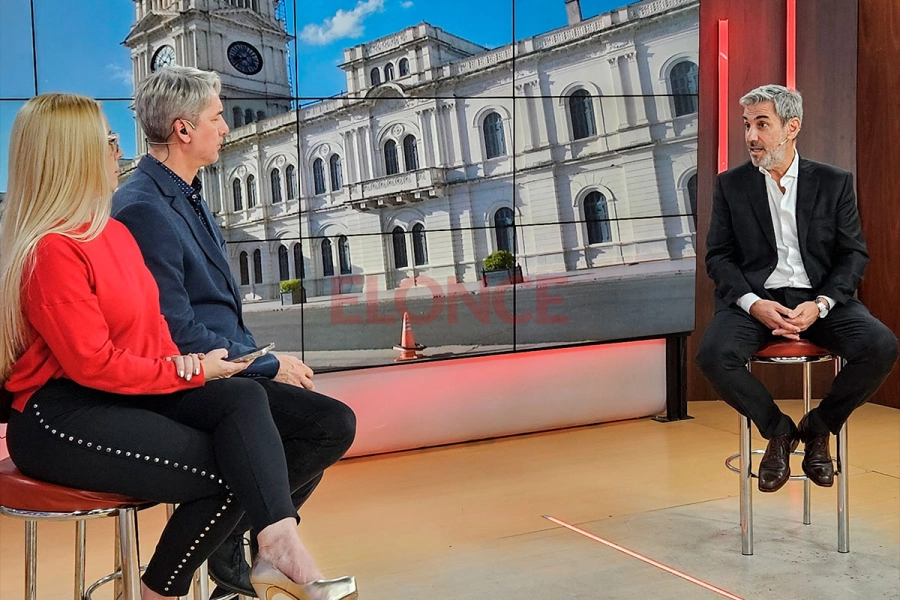 Fabi&aacute;n Boleas brind&oacute; una entrevista a Elonce (foto Elonce)