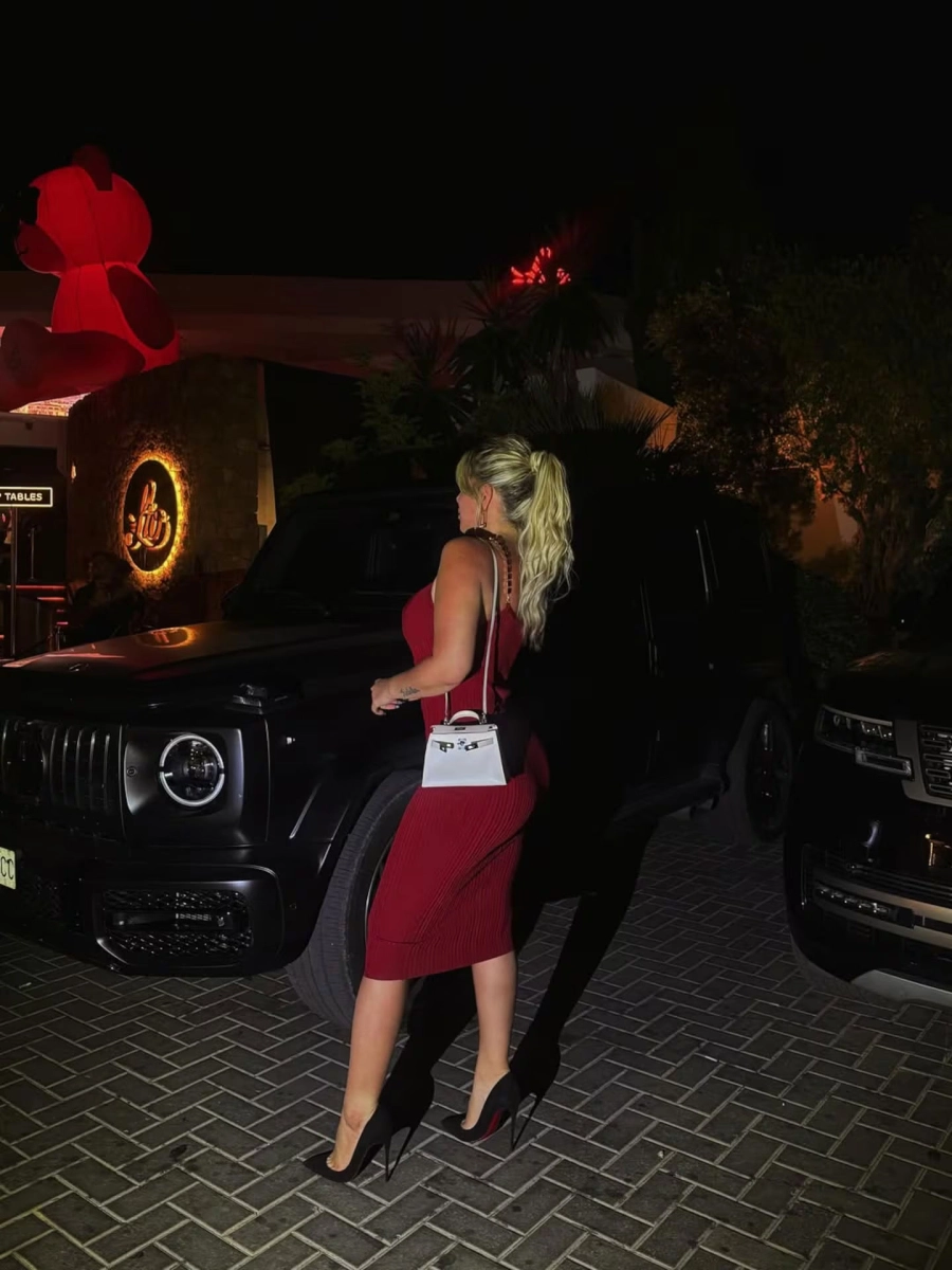 Wanda Nara y su look de noche. Instagram
