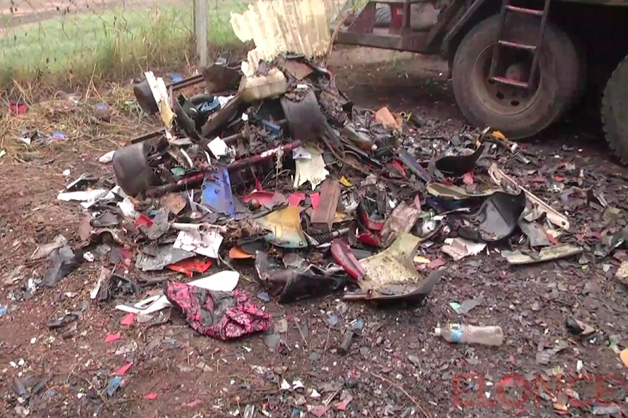 El dep&oacute;sito de motos en Bajada Grande fue despejado