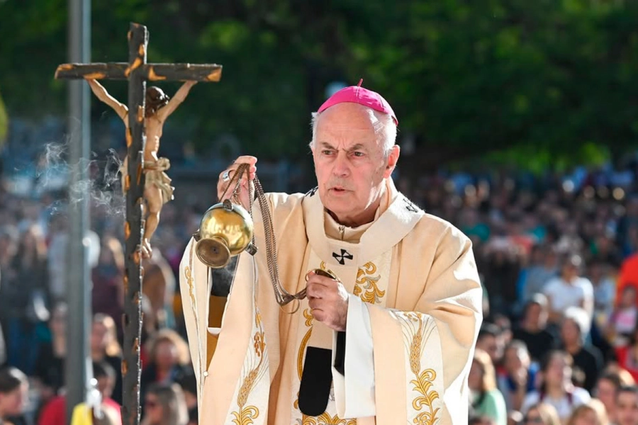 Monse&ntilde;or Juan Alberto Puiggari (foto Arzobispado de Paran&aacute;)