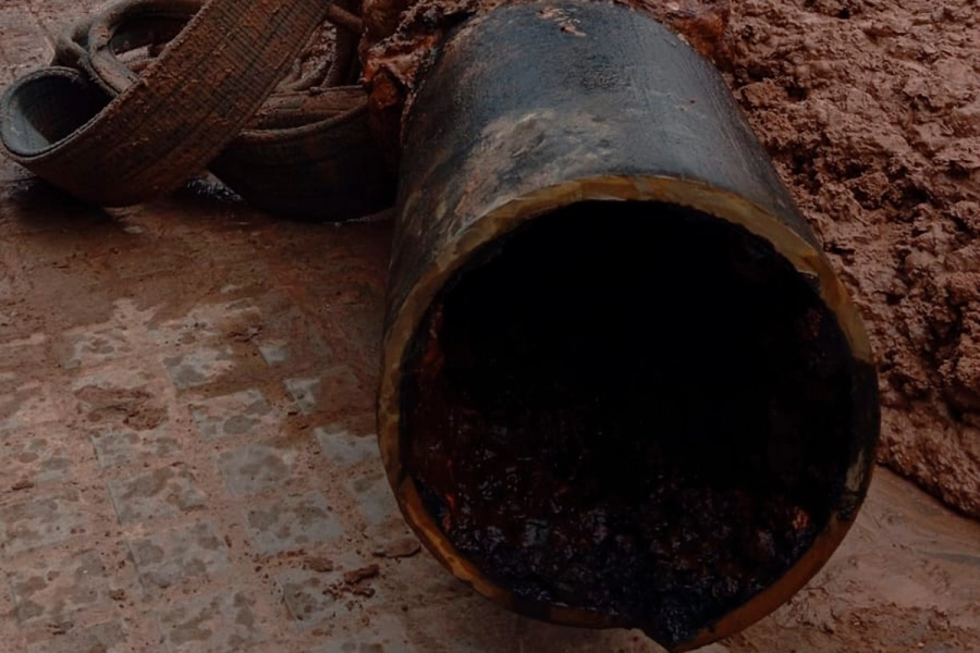 Uno de los lugares de trabajo.