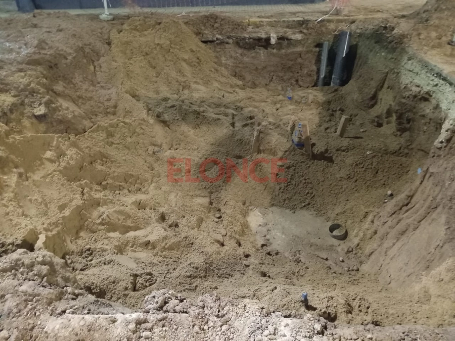 Postales del trabajo en calle Pellegrini. Foto: Elonce.