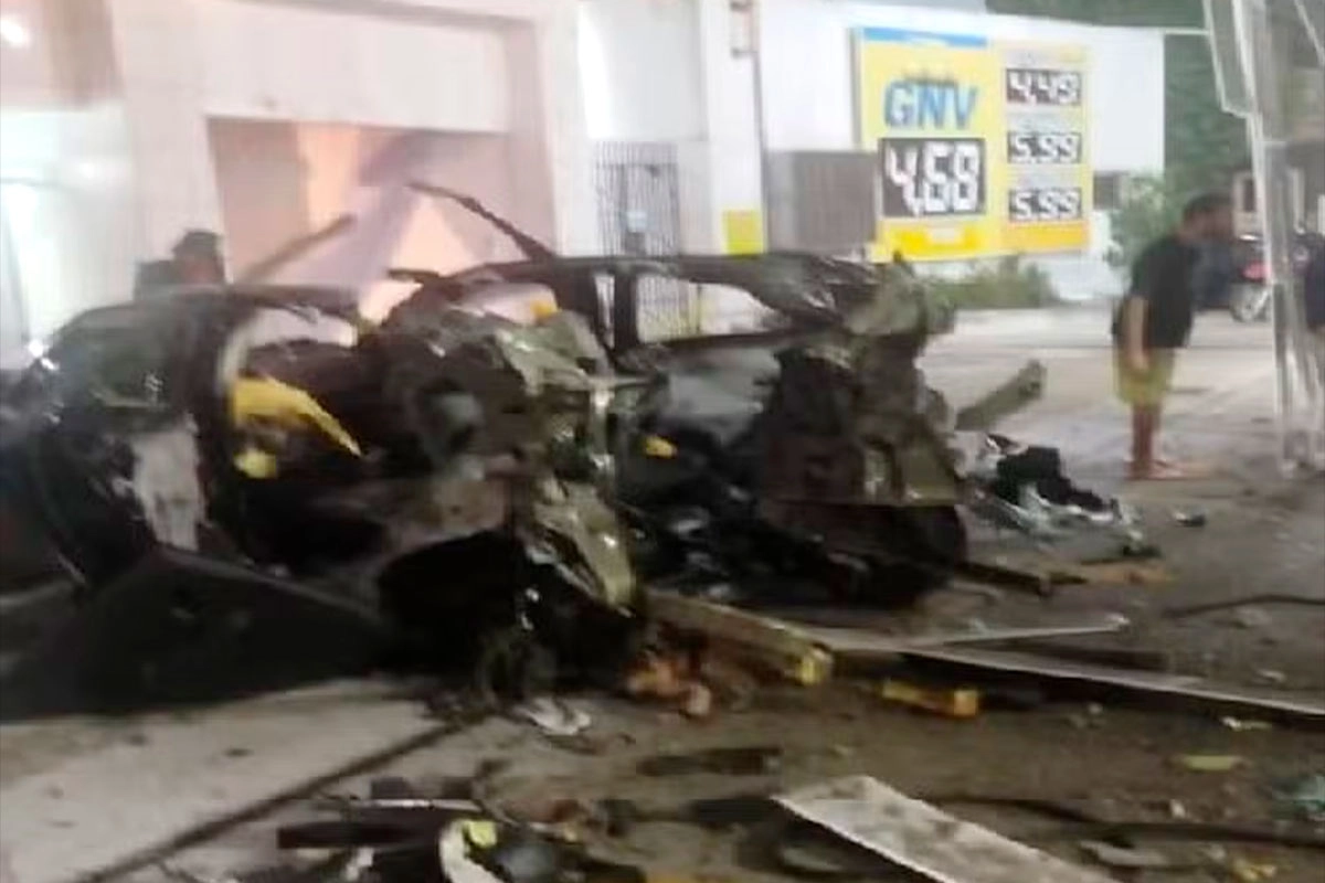 Tragedia en estación de servicios. Tragedia en estación de servicios.