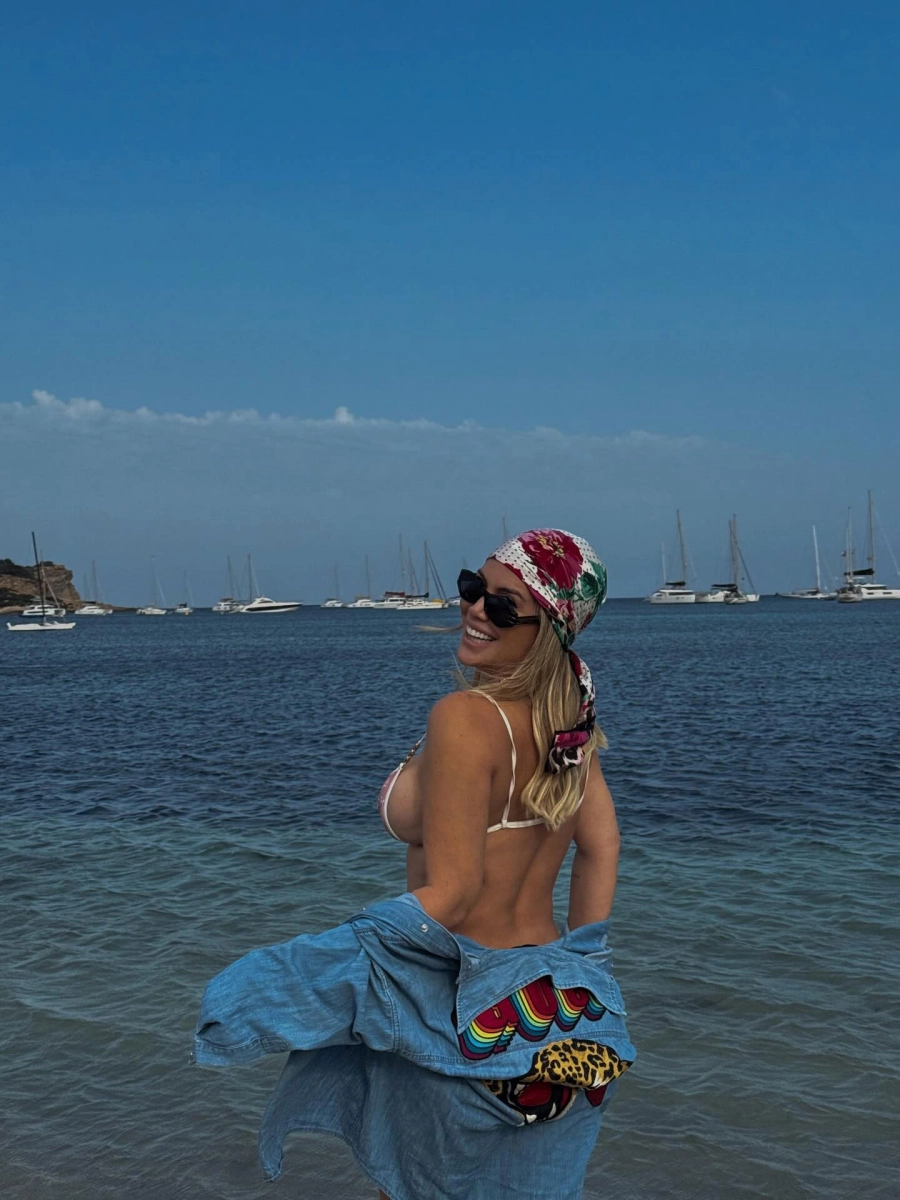 Wanda Nara en Ibiza. Instagram