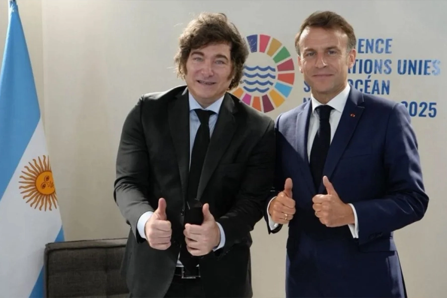Emmanuel Macron se manifest&oacute; en contra del acuerdo. Foto: Archivo.