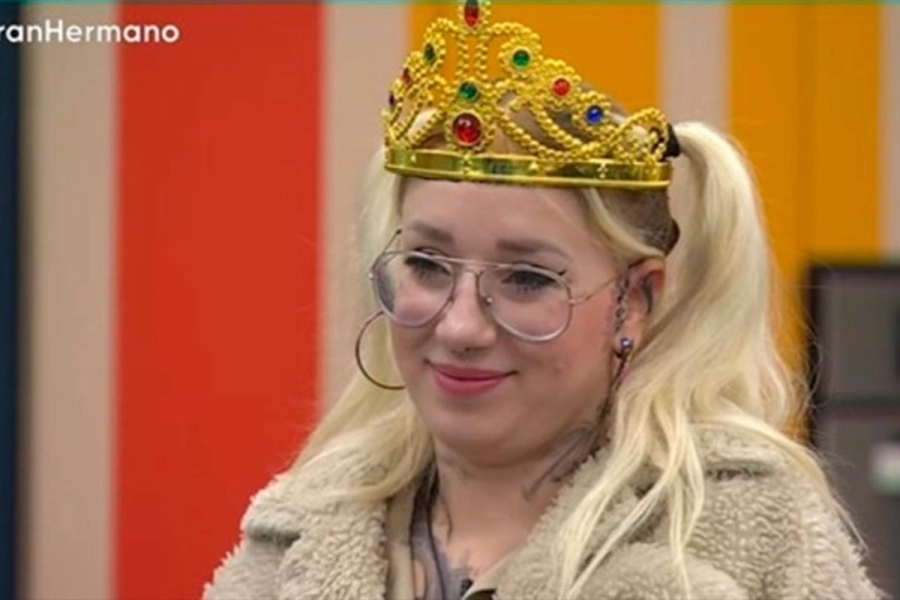 Katia, eliminada de Gran Hermano. Captura TV.