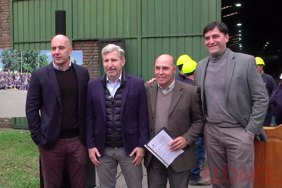 Frigerio presentó el RINI en la sede de ITASA en Paraná (foto Elonce)