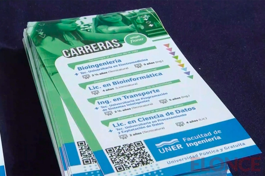 Viví la UNER llegó a Oro Verde