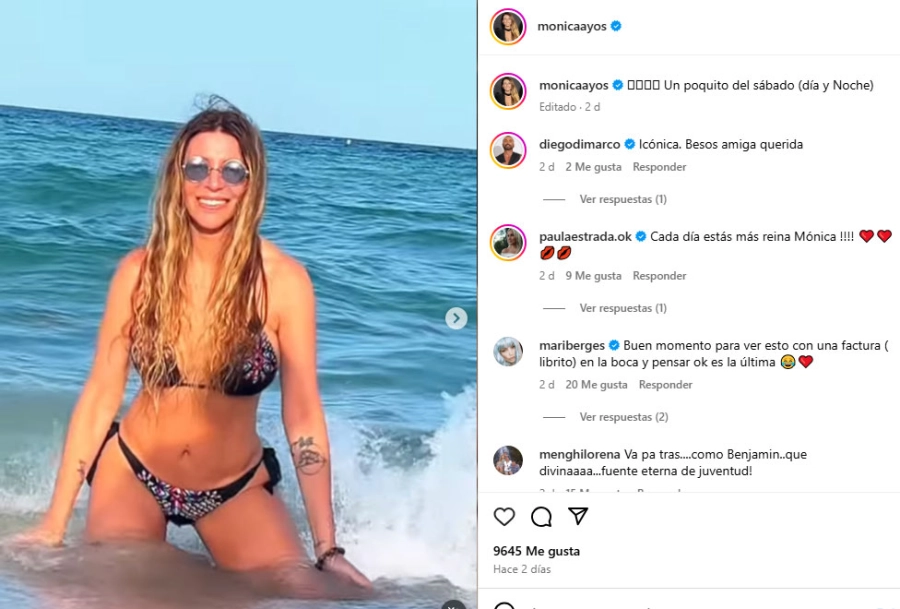 Mónica Ayos. Instagram