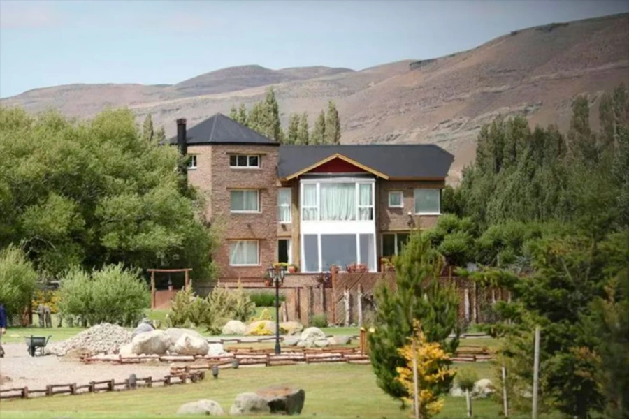 La casa de Cristina Kirchner en El Calafate. (Foto: Infobae)