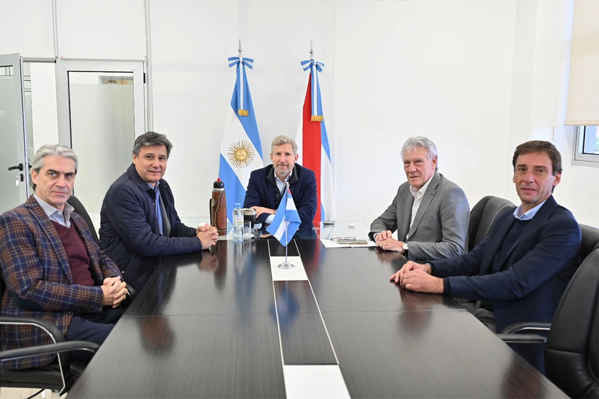 Frigerio con directivos del BID Frigerio con directivos del BID