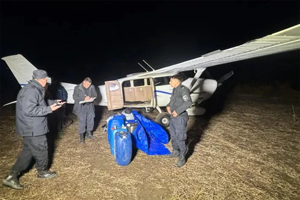 La avioneta hallada en San Jerónimo La avioneta hallada en San Jerónimo