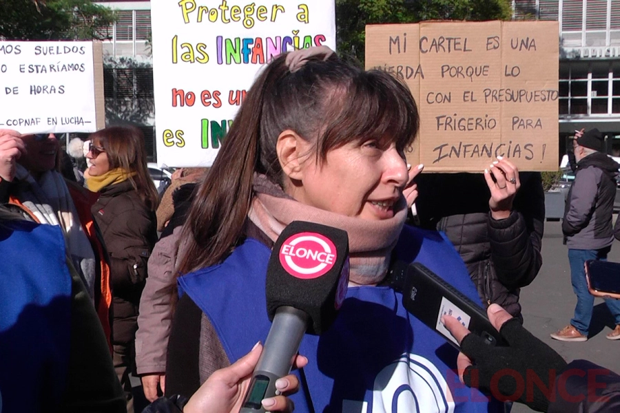 Carina Dom&iacute;nguez, secretaria adjunta de UPCN (foto Elonce)