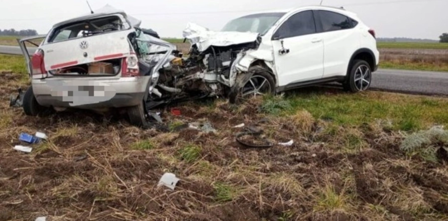 Un pediatra muri&oacute; en un choque frontal cuando iba a trabajar a Lober&iacute;a (foto Eco Diarios)