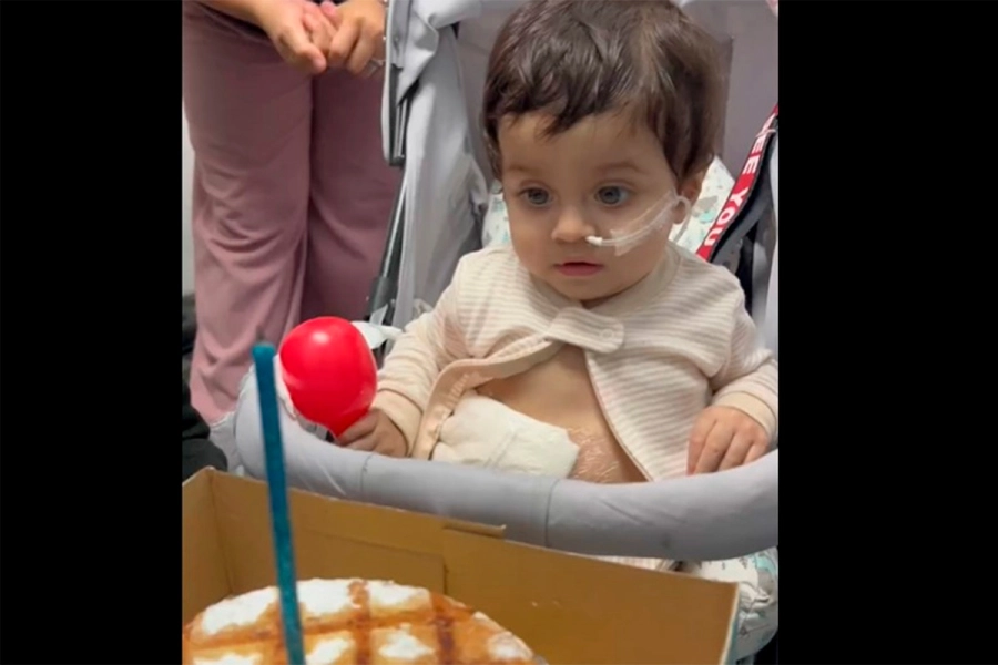 Gero cumplió un año tras recibir un trasplante de hígado (foto Chajarí al día)