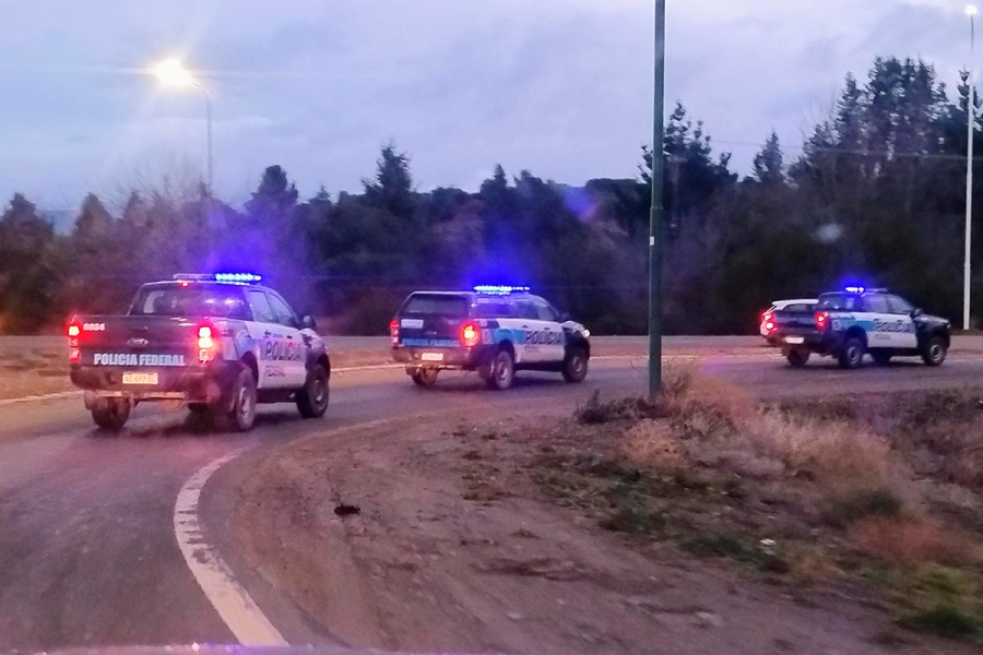 Detuvieron al l&iacute;der mapuche Facundo Jones Huala en R&iacute;o Negro (foto Polic&iacute;a Federal Argentina)