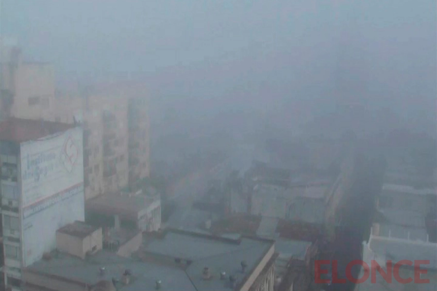 Niebla en Paran&aacute; (foto Elonce)