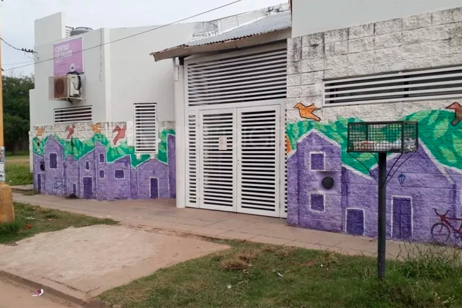 Centro de salud del barrio Abasto (foto Aire de Santa Fe)