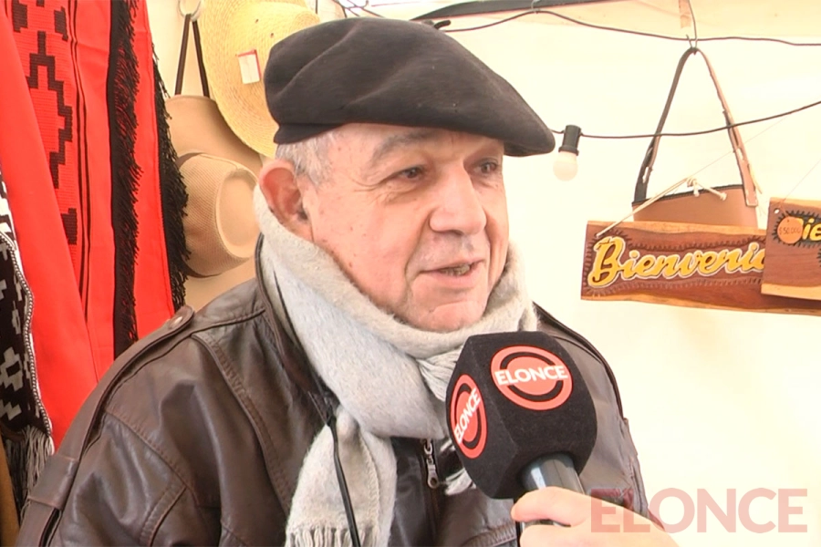 Ra&uacute;l, artesano de Paraje Las Tunas