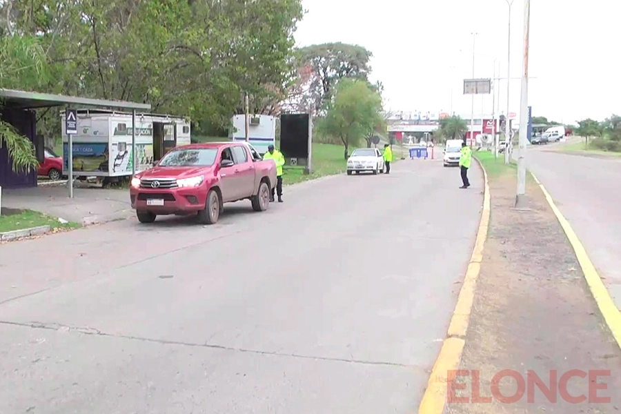 Controles de tr&aacute;nsito en el T&uacute;nel Subfluvial. Elonce