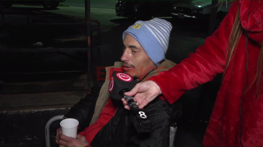 Otro simpatizante brind&oacute; su testimonio a las c&aacute;maras. Foto: Elonce.