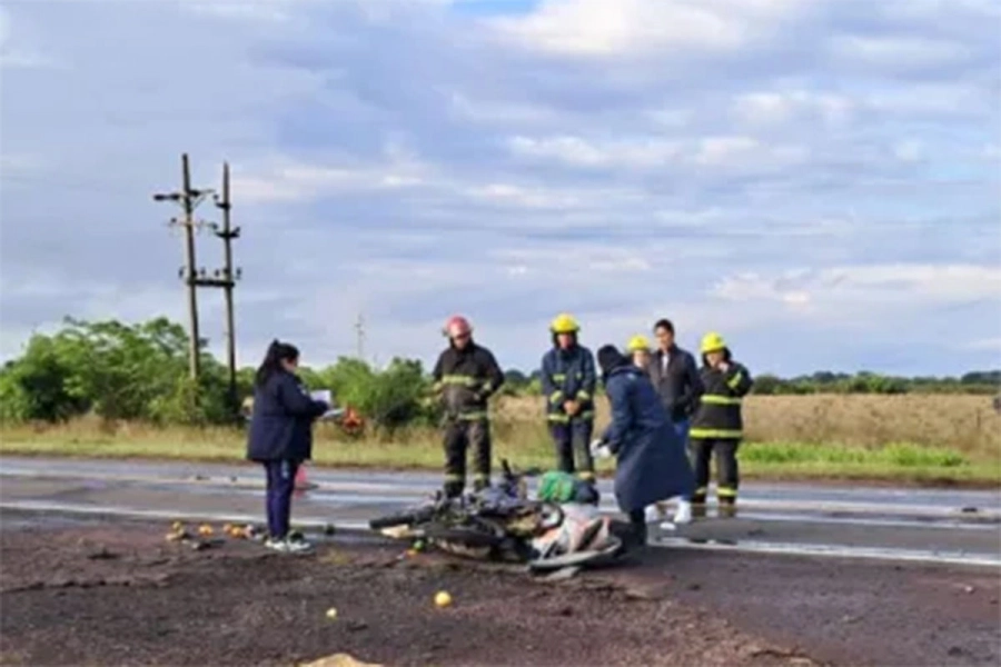 Tr&aacute;gico choque en Ruta 12. Diario Época