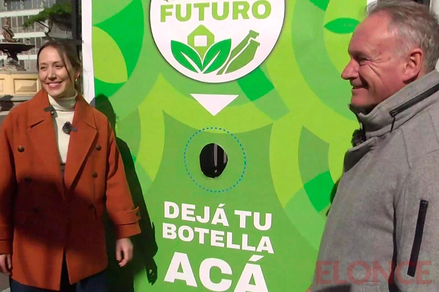 Lanzaron campaña para construir aulas con botellas recicladas en Entre R&iacute;os (foto Elonce)