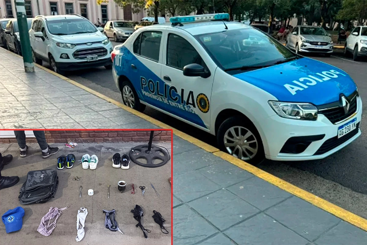 Demoraron a un hombre con objetos de dudosa procedencia. Demoraron a un hombre con objetos de dudosa procedencia.