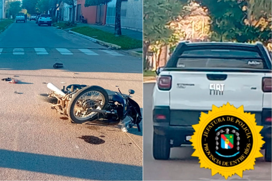 Motociclista result&oacute; herida