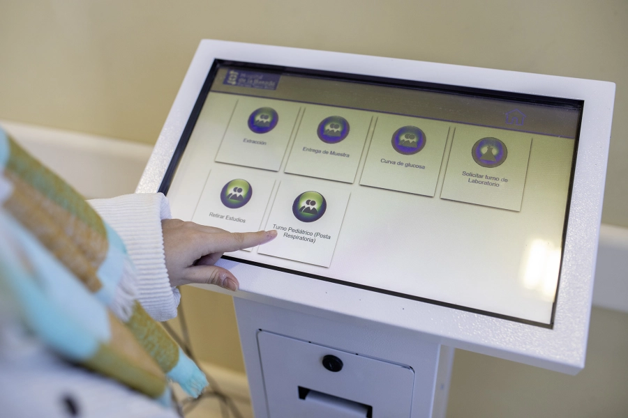 Posta respiratoria pedi&aacute;trica en hospital de la Baxada en Paran&aacute; (foto Gobierno de Entre R&iacute;os)