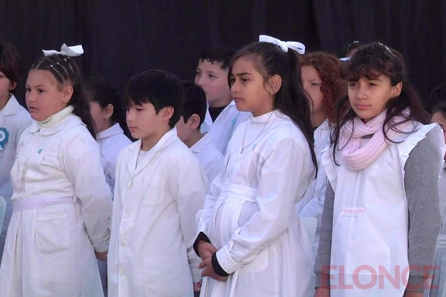 Promesa de lealtad a la bandera (foto Elonce)