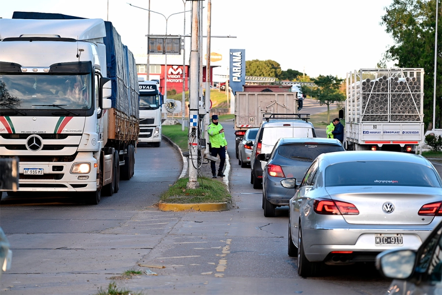 Controles en rutas. Gobierno de Entre Ríos.