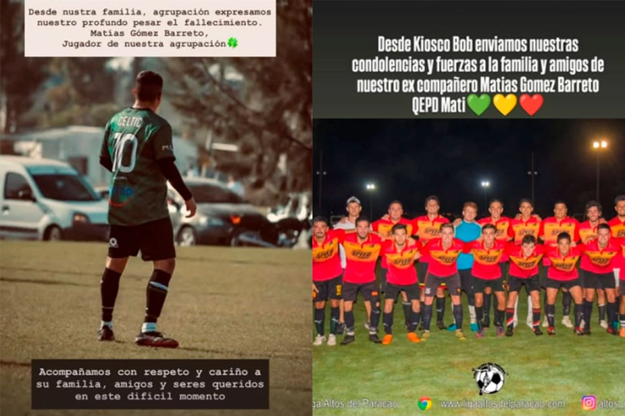 Despedida a Mat&iacute;as G&oacute;mez Barreto