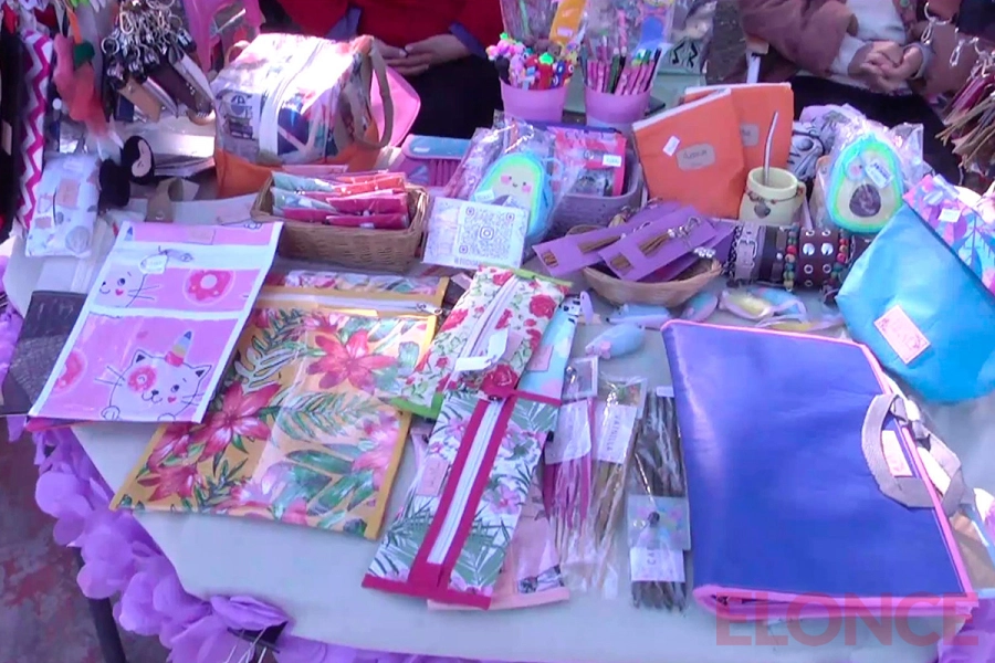 Feria en la vecinal Ricardo Guiraldes (foto Elonce)